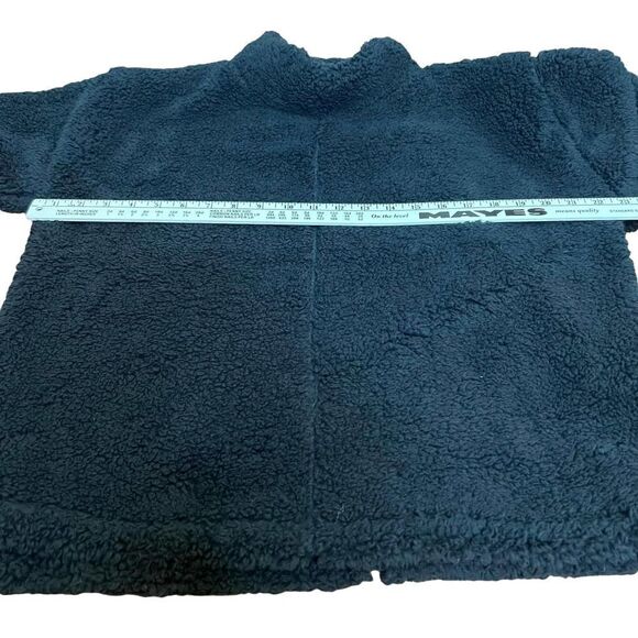 Summersalt Cozy High Pile Eco‎ Fleece Sweater Pullover Black Size M 0 - Picture 9 of 11